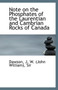Note on the Phosphates of the Laurentian and Cambrian Rocks of Canada