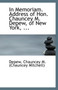 In Memoriam. Address of Hon. Chauncey M. DePew, of New York, ...