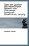 Uber Die Quellen Der Reimchronik Robert's Von Gloucester : Inaugural-Dissertation, Leipzig