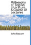 Philosophy of English Literature, a Course of Lectures