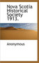 Nova Scotia Historical Society 1913.
