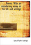 Poems. with an Introductory Essay on His Life and Writings