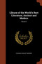 Library of the World's Best Literature, Ancient and Modern; Volume 5