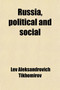 Russia, Political and Social (Volume 2)