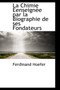 La Chimie Eenseign E Par La Biographie de Ses Fondateurs