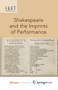 Shakespeare and the Imprints of Performance by Paul J. Gavin Paul - Paperback