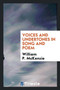 Voices and Undertones in Song and Poem