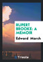 Rupert Brooke : A Memoir