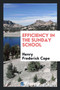 Efficiency in the Sunday School