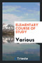 Elementary Course of Study