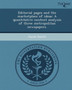 Editorial Pages and the Marketplace of Ideas: A Quantitative Content Analysis of Three Metropolitan Newspapers by Jacob Smith - Paperback