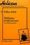 Wolfgang Hildesheimer : Eine Bibliographie by Jehle Volker Jehle - Paperback