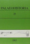 Palaeohistoria 25 (1983) : Institute of Archaeology, Groningen, the Netherlands