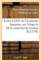 Lettre A MM. de l'Academie Francoise, Sur l'Eloge de M. Le Marechal de Vauban