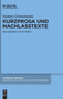 Kurzprosa und Nachlasstexte : 92