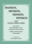 Hanson, Henson, Hinson, Hynson and Allied Family Names. Vol. II : Early Records of the United States: Southeast