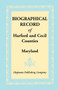 Biographical Record of Harford and Cecil Counties, Maryland