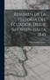 Resumen De La Historia Del Ecuador, Desde Su Orijen Hasta 1845