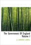The Government of England Volume I