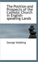 The Position and Prospects of the Catholic Church in English-Speaking Lands