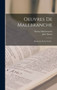 Oeuvres De Malebranche : Recherche De La Verite...