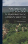 Nachrichten von den Lebensumstanden und Schriften