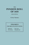 Pension Roll of 1835. in Four Volumes. Volume II : The Mid-Atlantic States: Delaware, New Jersey, New York, Pennsylvania