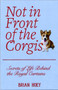 Not in Front of the Corgis : Secrets of Life Behind the Royal Curtains by Brian Hoey - Hardback