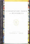 Commentary Index and Resources by Thomas C. Oden - Paperback