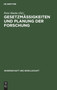 Gesetzma??igkeiten Und Planung Der Forschung : Beitrage Zur Methologie Der Planung Der Grundlagenforschung : 19 by Peter Hanke - Hardback
