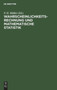 Wahrscheinlichkeitsrechnung Und Mathematische Statistik : Lexikon by P H Muller - Hardback