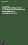 Berechnungsbuch Des Elektromaschinenbauer- Handwerkers (Ankerwicklers) : Anleitung Und Tabellen Fur Die Berechnung Der Wickeldaten Bei Instandsetzungen, Neu- Und Umwicklungen Von Elektrischen Maschine by Fritz Raskop - Hardback