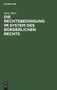 Die Rechtsbedingung Im System Des Burgerlichen Rechts by Hans Egert - Hardback