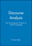 Discourse Analysis : The Sociolinguistic Analysis of Natural Language