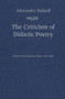 The Criticism of Didactic Poetry : Essays on Lucretius, Virgil, and Ovid