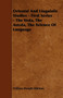Oriental And Linguistic Studies - First Series - The Veda, The Avesta, The Science Of Language