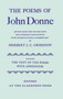 The Poems of John Donne: Volume I: The Text of the Poems with Appendices