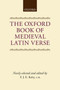The Oxford Book of Medieval Latin Verse