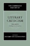 The Cambridge History of Literary Criticism: Volume 4, The Eighteenth Century