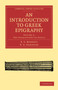 An Introduction to Greek Epigraphy : Volume 2