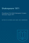 Shakespeare 1971 : Proceedings of the World Shakespeare Congress Vancouver, August 1971
