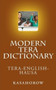 Modern Tera Dictionary : Tera - English - Hausa