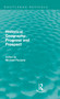 Historical Geography: Progress and Prospect