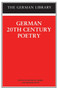 German 20th Century Poetry
