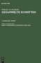 Gesammelte Schriften, Band 4, Gesammelte Schriften (1820-1822)