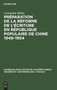 Preparation de la Reforme de l'Ecriture En Republique Populaire de Chine 1949-1954 : 7