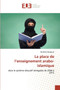 La place de l'enseignement arabo-islamique