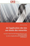 de l'Application Des Lois Aux Droits Des Minorit s