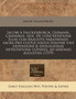 Iacobi a Falckenburgk, Germani, Casimirus, Siue, de Concertatione Eliae Cum Baalistis Paraphrasis Sacra Pro Cultus Solius Iehovae Viui Defensione & Idololatriae Detestatione Cupidiss, Ad Sereniss Augu by Jakob Falckenburg - Paperback