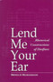 Lend Me Your Ear : Rhetorical Constructions of Deafness